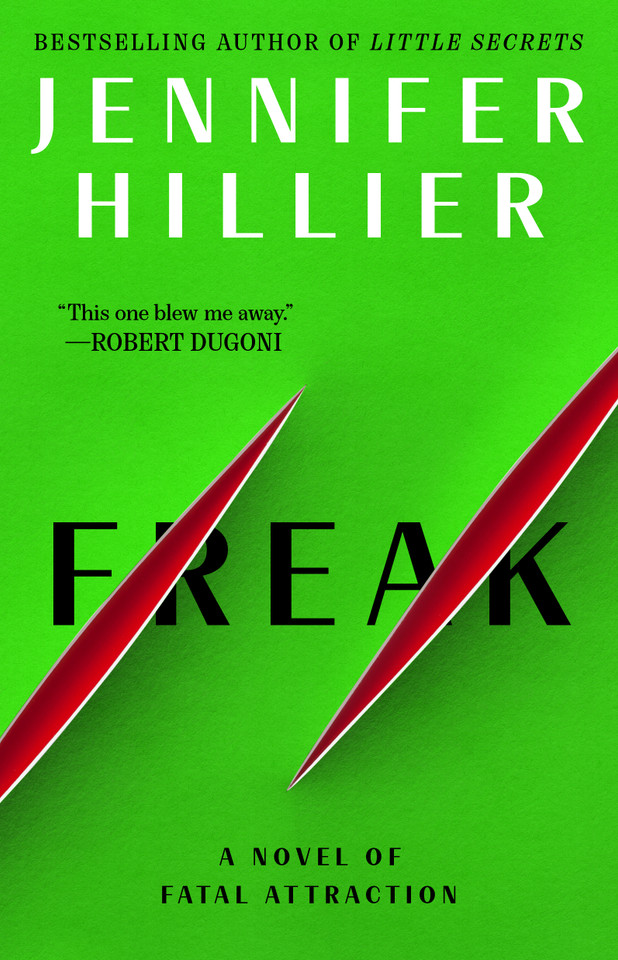 Freak book cover by Jennifer Hillier