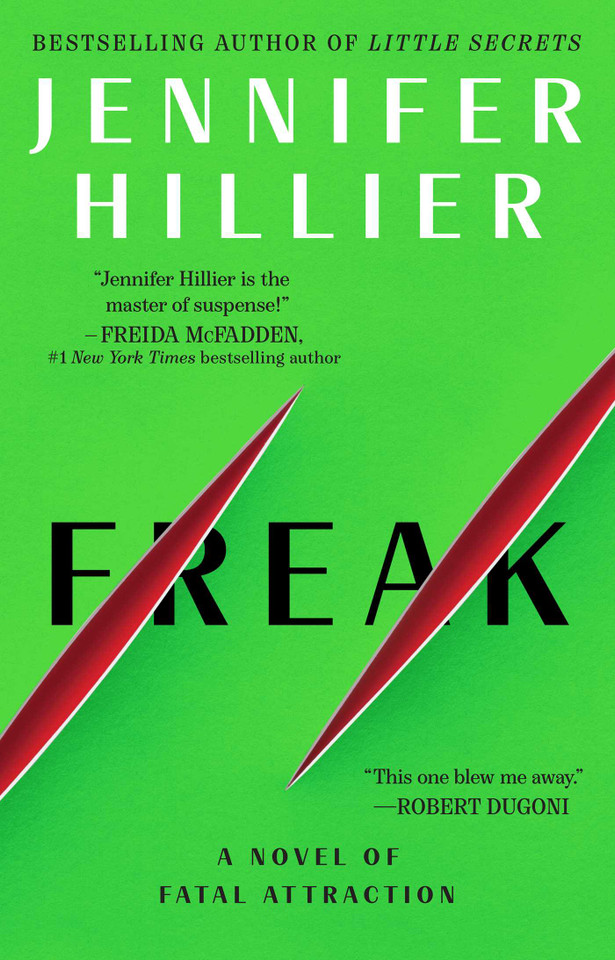 Freak book cover by Jennifer Hillier