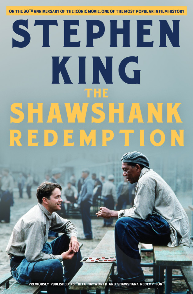 The Shawshank Redemption book cover by Stephen King