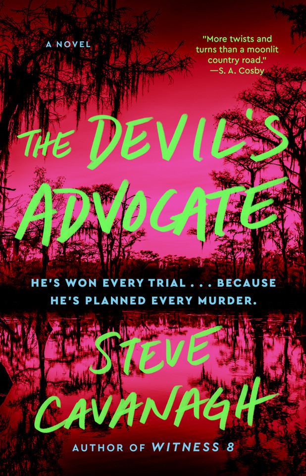 The Devil's Advocate: A Novel (Eddie Flynn Series) book cover by Steve Cavanagh