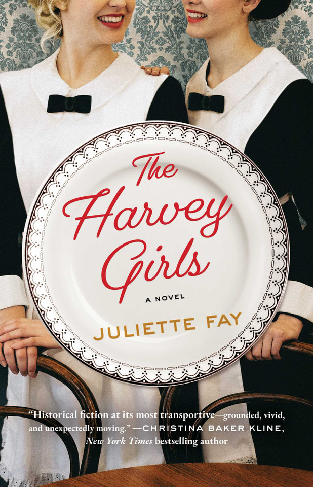 The Harvey Girls book cover by Juliette Fay