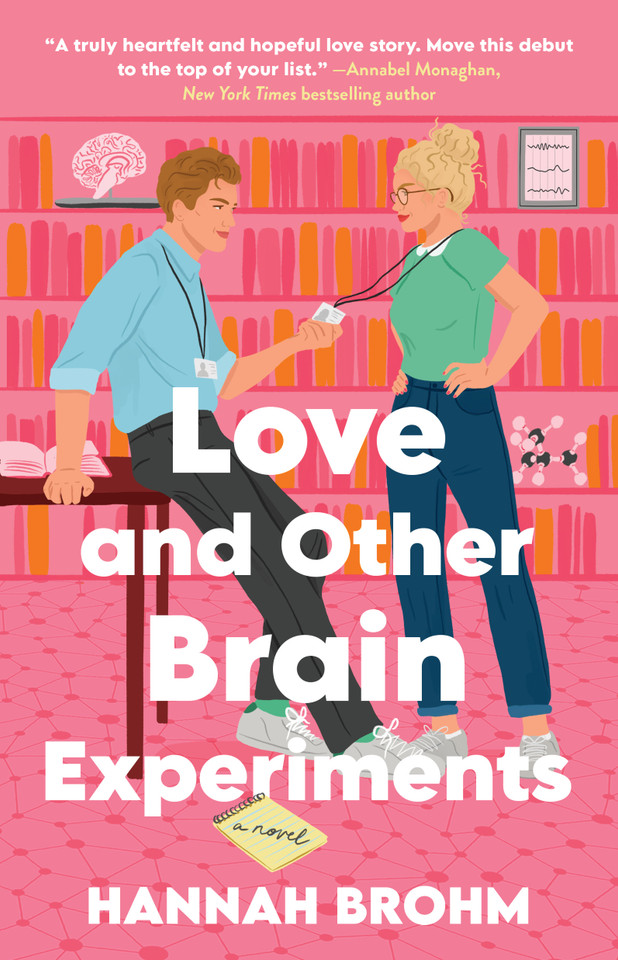 Love and Other Brain Experiments: A Novel book cover by Hannah Brohm