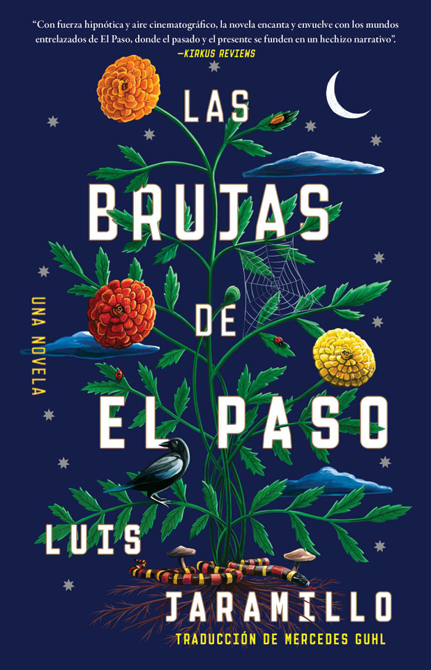 Las brujas de El Paso, Spanish-language edition of The Witches of El Paso book cover by Luis Jaramillo