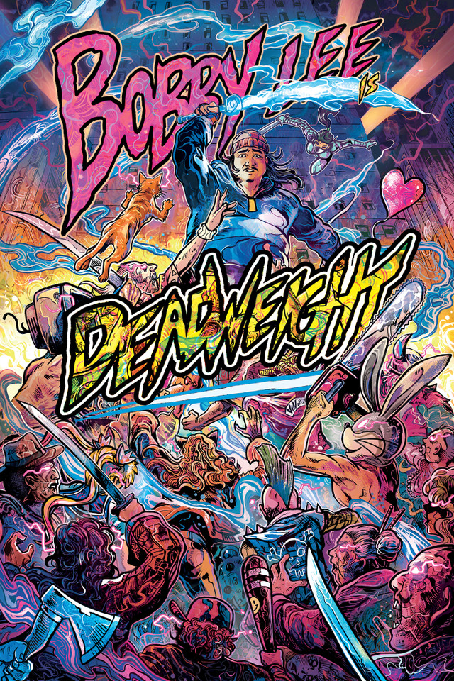 Bobby Lee is DEADWEIGHT book cover by Bobby Lee, Matthew Medney, Steve Orlando