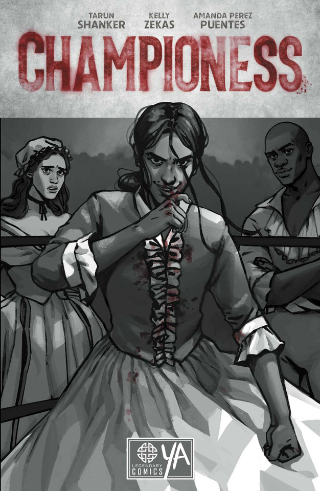 Championess book cover by Kelly Zekas, Tarun Shanker