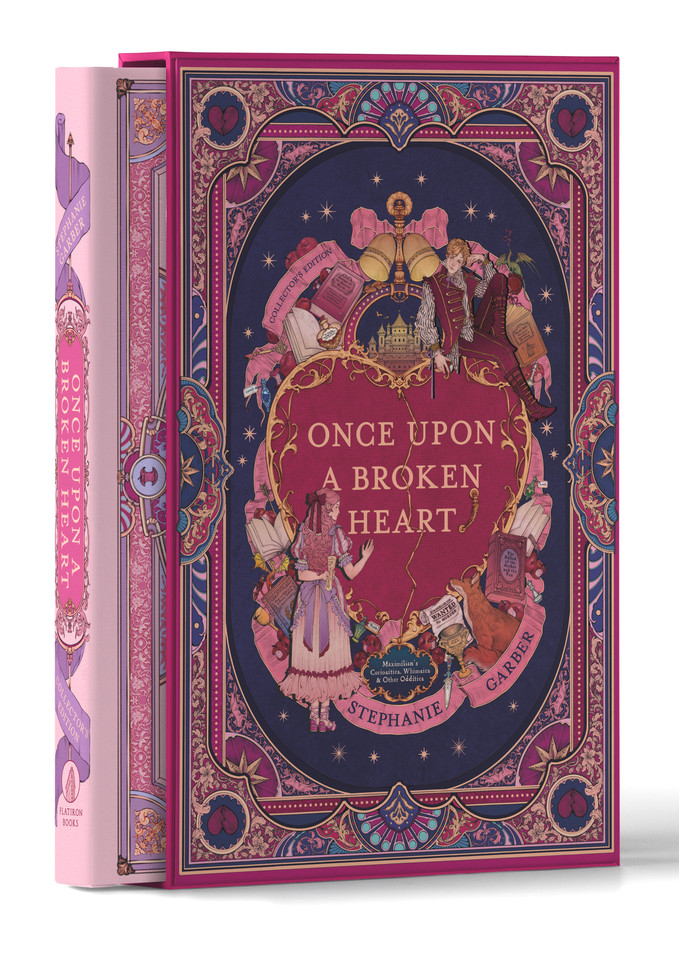 Once Upon a Broken Heart Collector's Edition: [Limited Stenciled Edge edition] (Once Upon a Broken Heart #1) book cover by Stephanie Garber