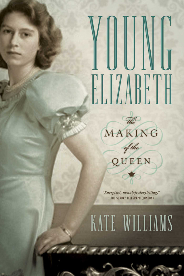Young Elizabeth book cover by Kate Williams