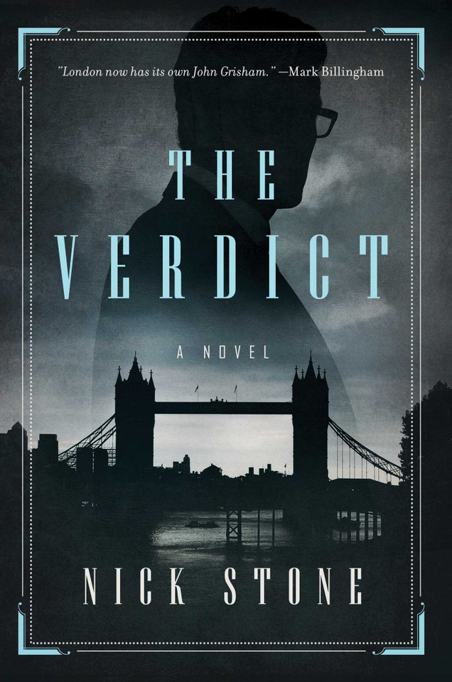 The Verdict book cover by Nick Stone