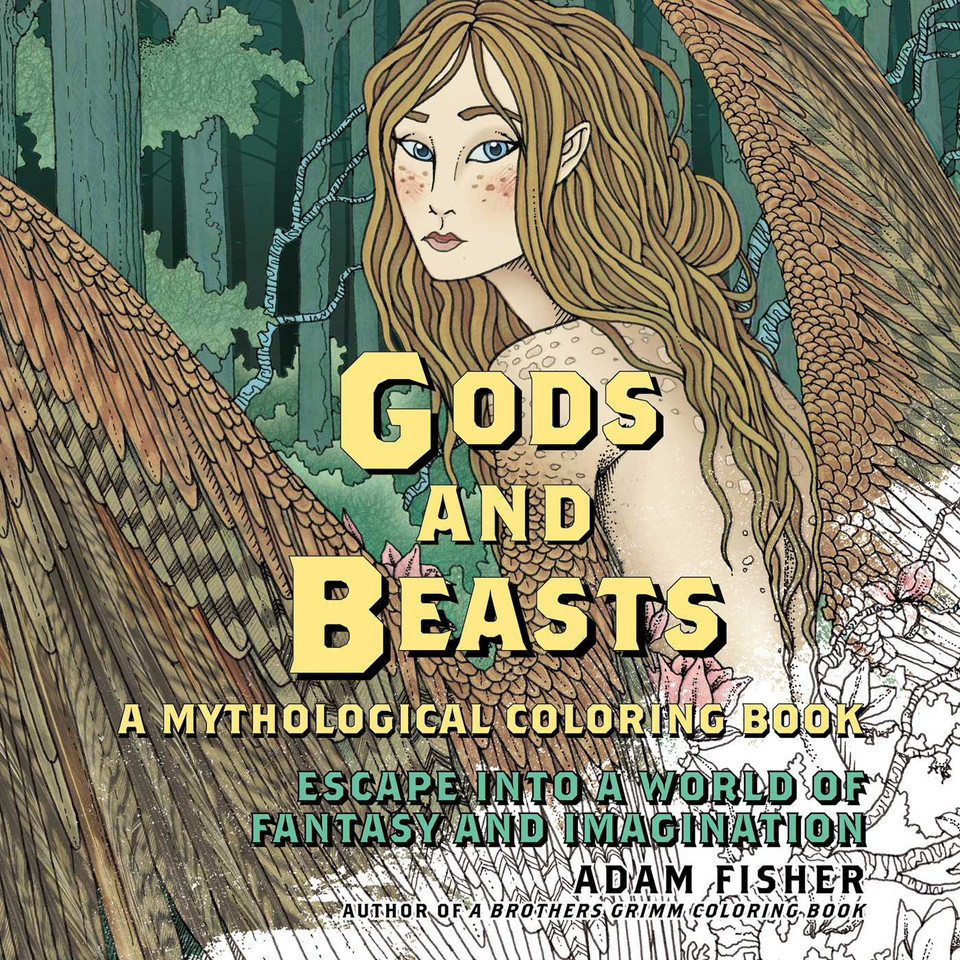 Gods & Beasts book cover by Adam Fisher