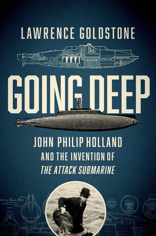 Going Deep book cover by Lawrence Goldstone