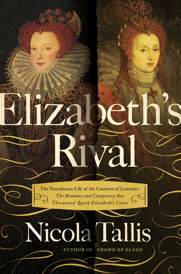 Elizabeth's Rival book cover by Nicola Tallis