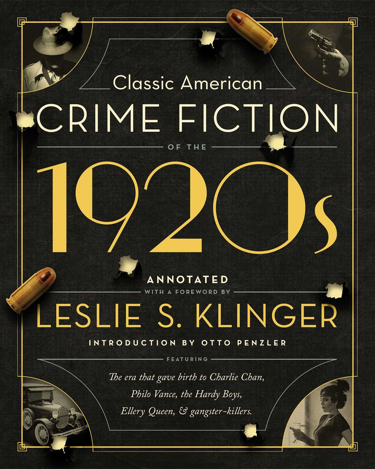 Classic American Crime Fiction of the 1920s book cover by Leslie S Klinger