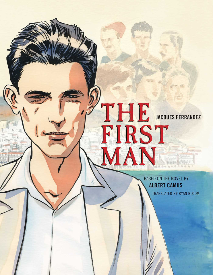 The First Man: The Graphic Novel book cover by Albert Camus