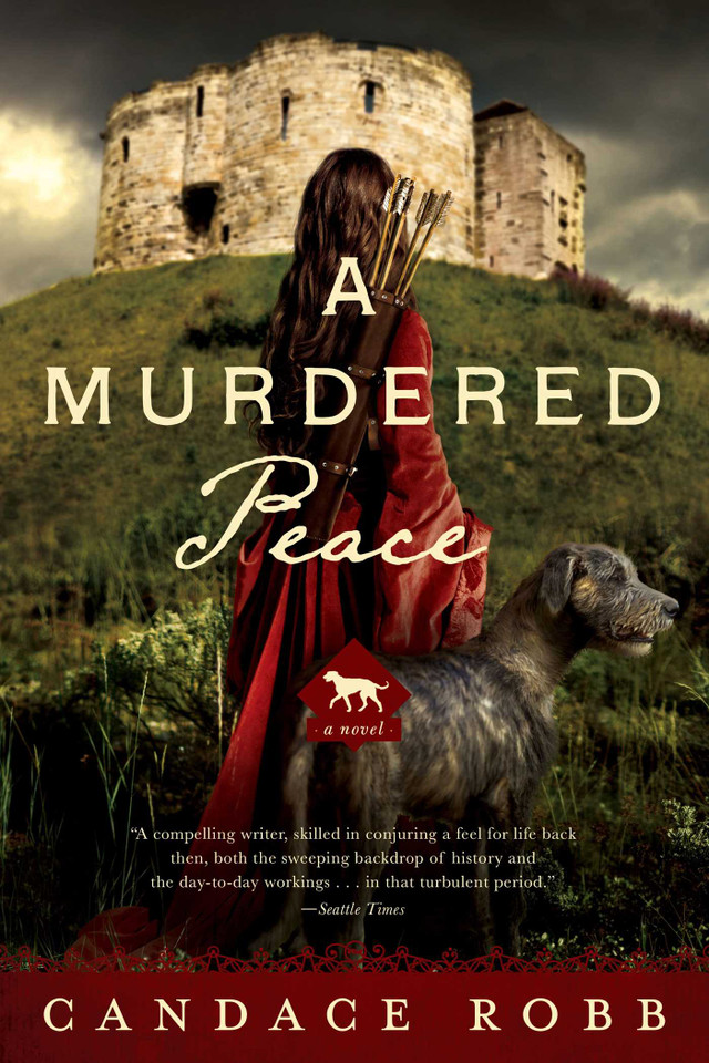 A Murdered Peace: A Kate Clifford Novel book cover by Candace Robb