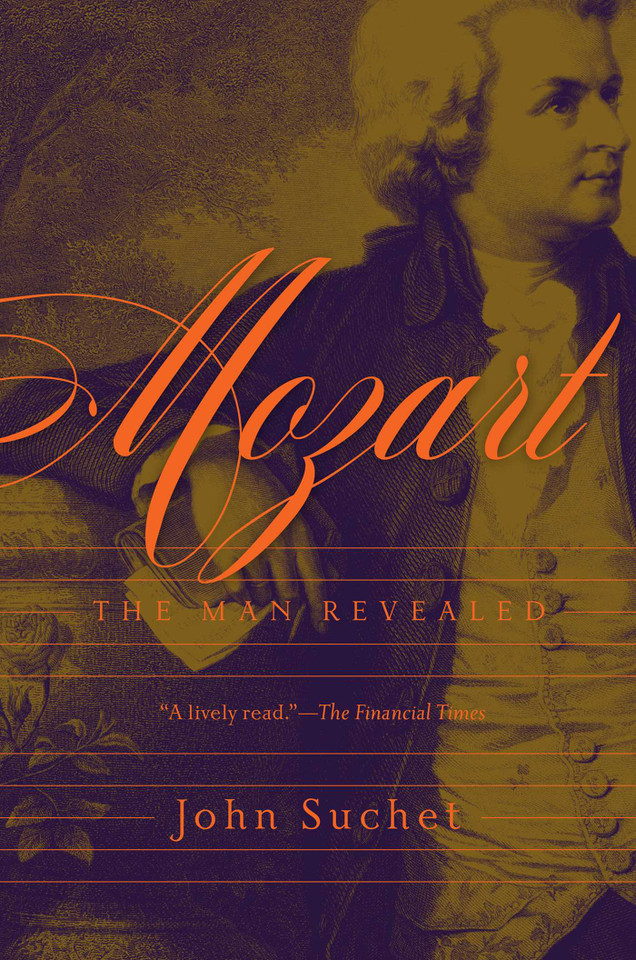 Mozart book cover by John Suchet