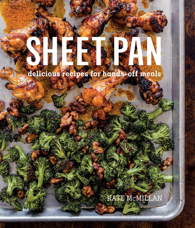 Sheet Pan: Delicious Recipes for Hands-Off Meals book cover by Kate McMillan