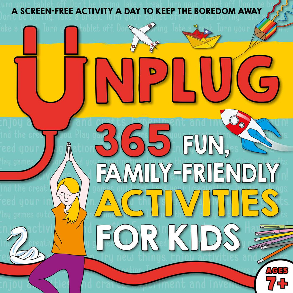 Unplug: 365 Fun, Family-Friendly Activities for Kids book cover by Susan Hayes, Pat Jacobs, Moira Butterfield