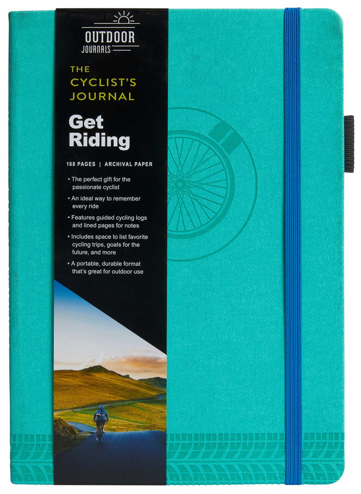 The Cyclist's Journal: | Cycling Journal Notebook | Gifts For Cyclist (Outdoor Journals) book cover by Weldon Owen
