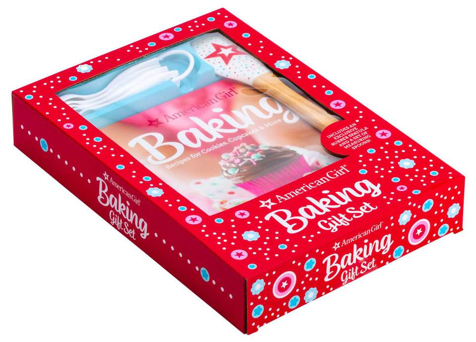 American Girl Baking Gift Set: Recipes for Cookies, Cupcakes & More (Kid's Cookbook, American Girl Doll) book cover by Weldon Owen