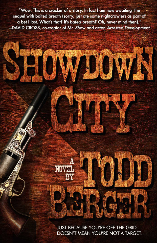 Showdown City book cover by Todd Berger