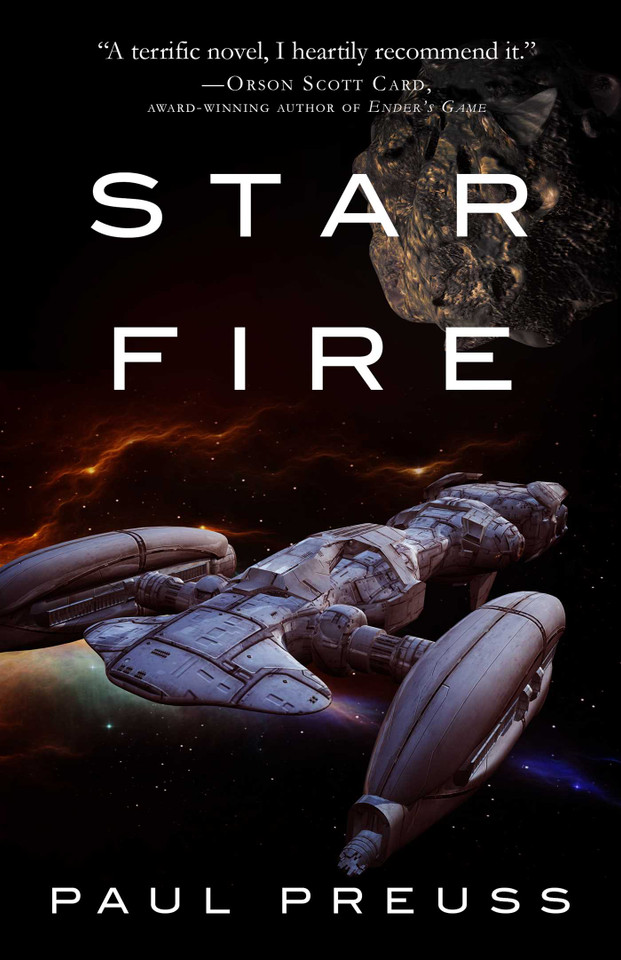Starfire book cover by Paul Preuss