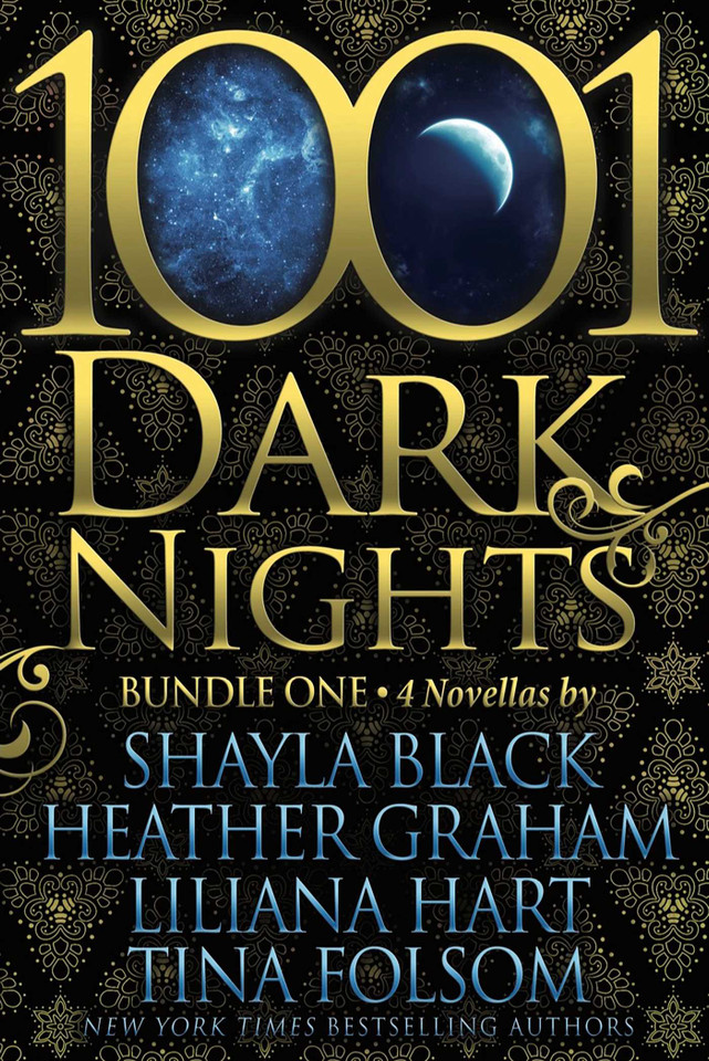 1001 Dark Nights: Bundle One (1001 Dark Nights Bundle) book cover by Shayla Black, Heather Graham, Liliana Hart, Tina Folsom