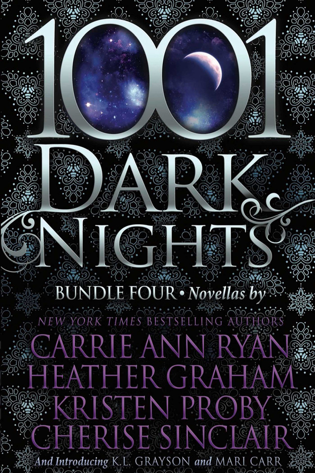 1001 Dark Nights: Bundle Four (1001 Dark Nights Bundle) book cover by Carrie Ann Ryan, Heather Graham, Kristen Proby, Cherise Sinclair