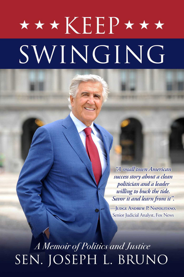 Keep Swinging: A Memoir of Politics and Justice book cover by Joseph L. Bruno