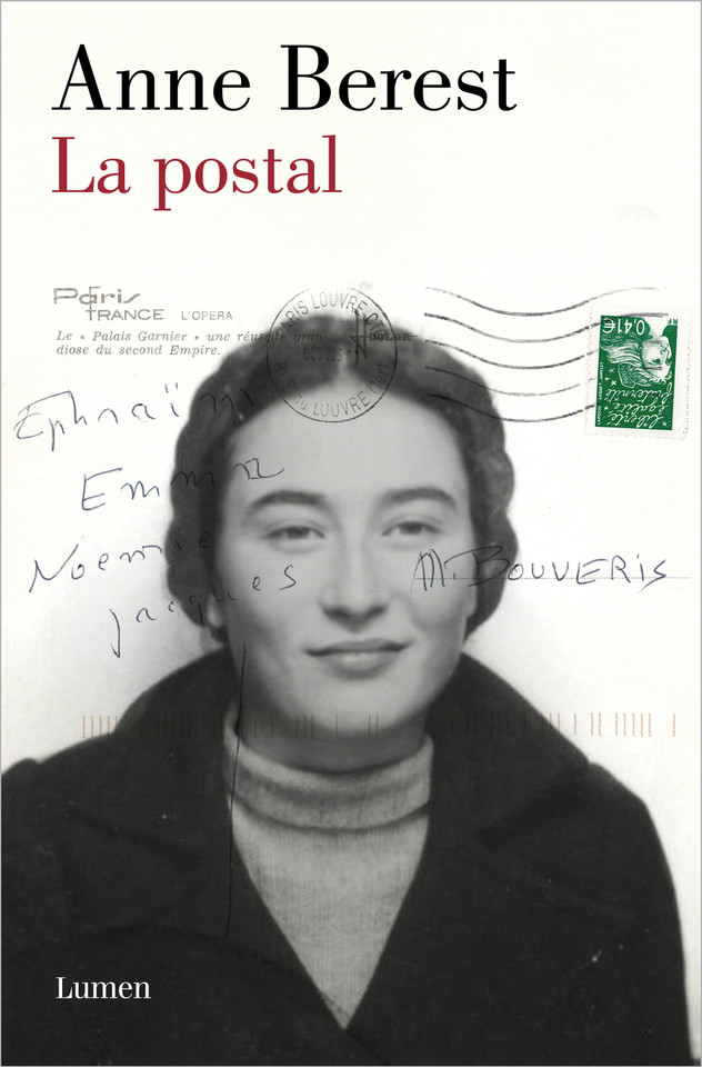 La postal / The Postcard book cover by Anne Berest