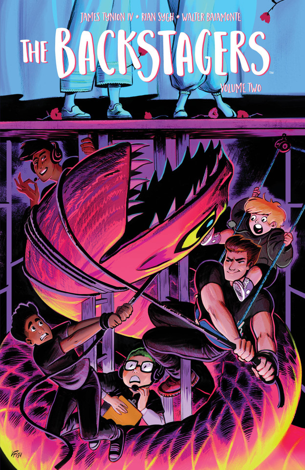The Backstagers Vol. 2 (The Backstagers) book cover by James Tynion IV
