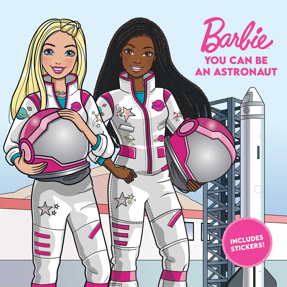 Barbie: You Can Be An Astronaut (Career Stories) book cover by Mattel