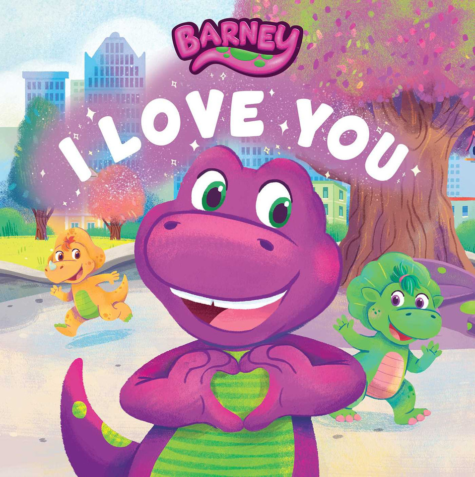 Barney:  I Love You (Barney's World) book cover by Mattel