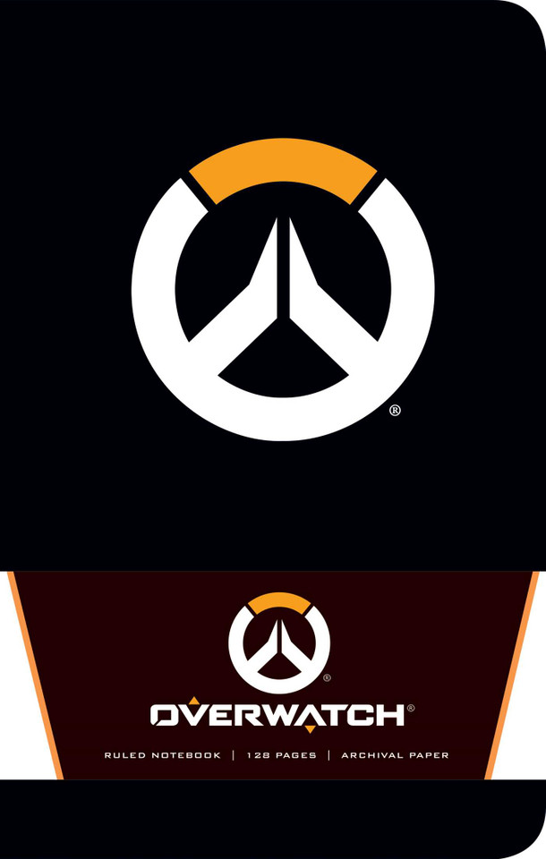 Overwatch Ruled Notebook book cover by Insight Editions