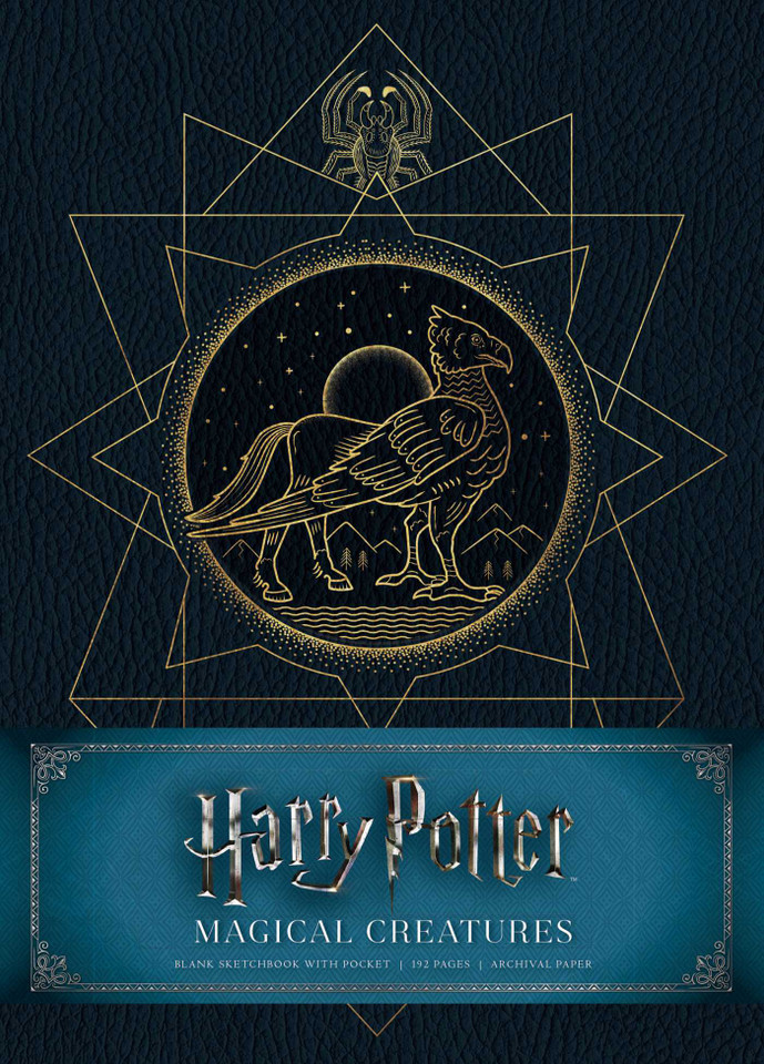 Harry Potter: Magical Creatures Hardcover Blank Sketchbook (Harry Potter) book cover by Insight Editions