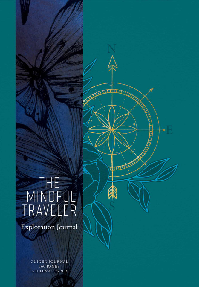 The Mindful Traveler: Exploration Journal book cover by Mandala Publishing