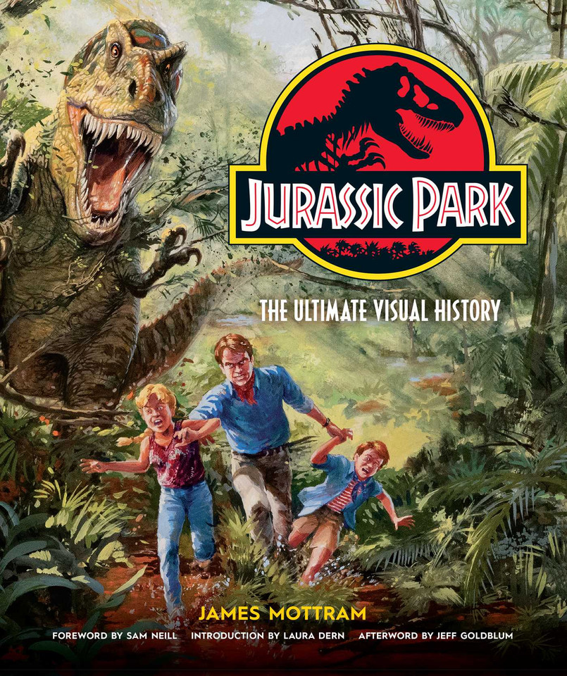 Jurassic Park: The Ultimate Visual History book cover by James  Mottram