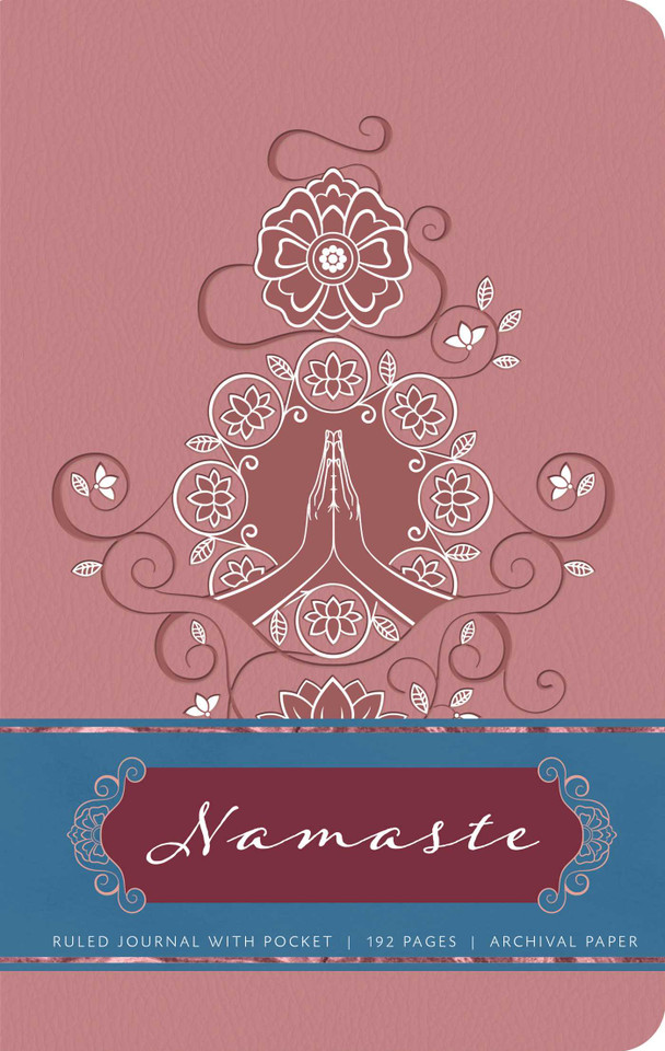 Namaste Hardcover Ruled Journal book cover by Insight Editions