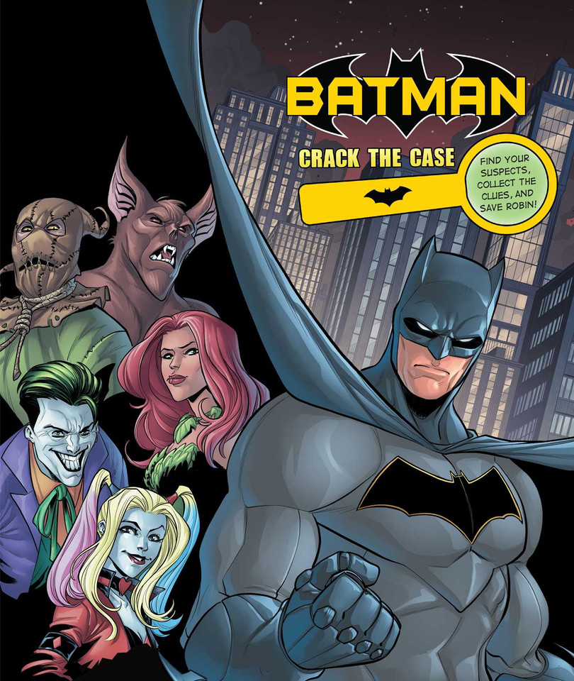 DC Comics: Batman: Crack the Case book cover by Derek Fridolfs