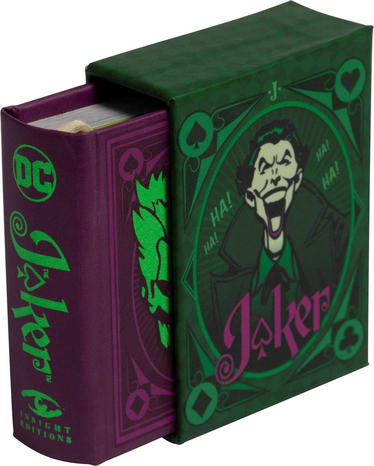 DC Comics: The Joker: Quotes from the Clown Prince of Crime (Tiny Book) (Tiny Book) book cover by Darcy Reed