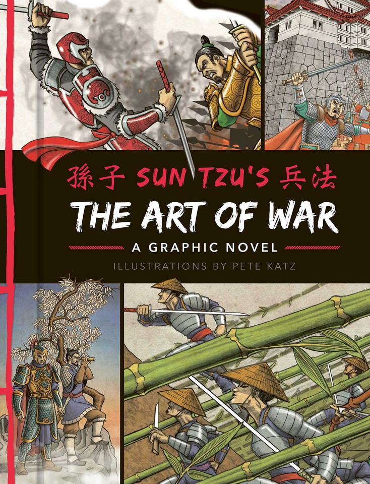 The Art of War: A Graphic Novel (Graphic Classics) book cover by Sun Tzu