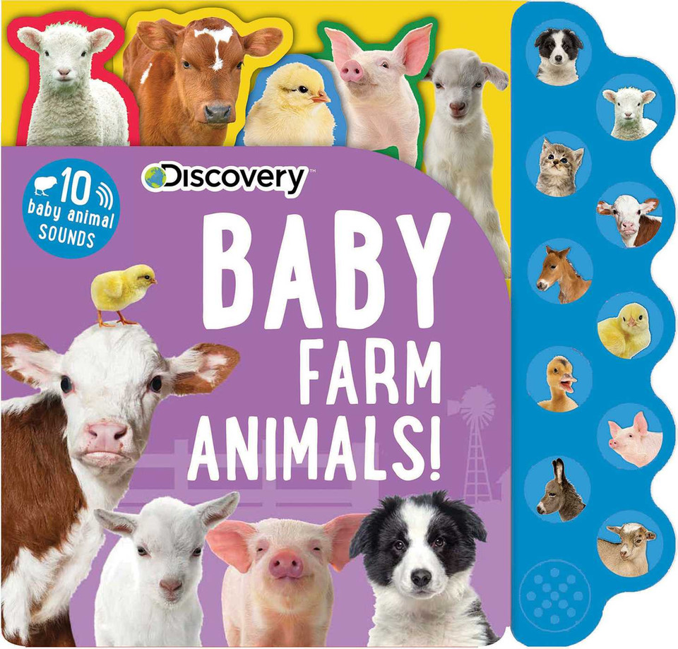 Discovery: Baby Farm Animals! (10-Button Sound Books) book cover by Thea Feldman