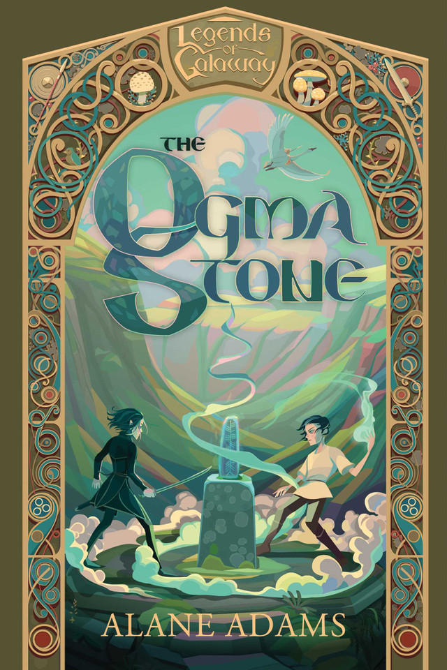 The Ogma Stone: Legends of Galaway, Book One (Legends of Galaway) book cover by Alane Adams