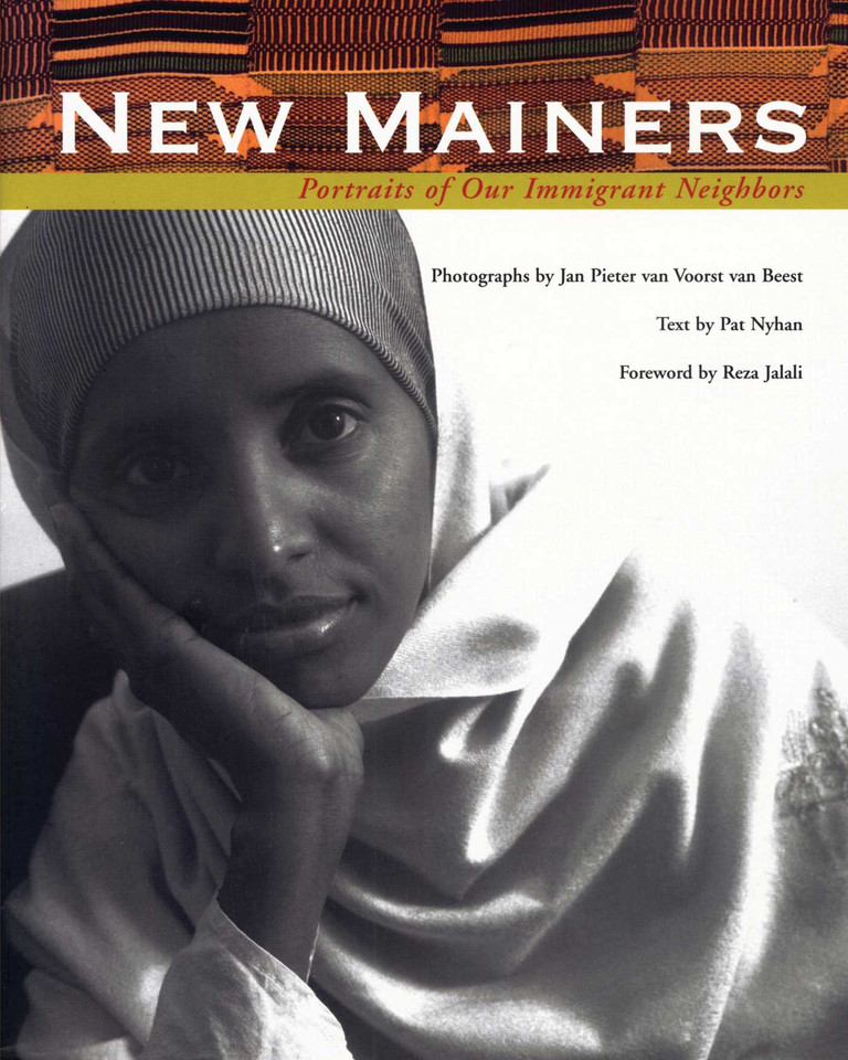 New Mainers: Portraits of Our Immigrant Neighbors book cover by Pat Nyhan