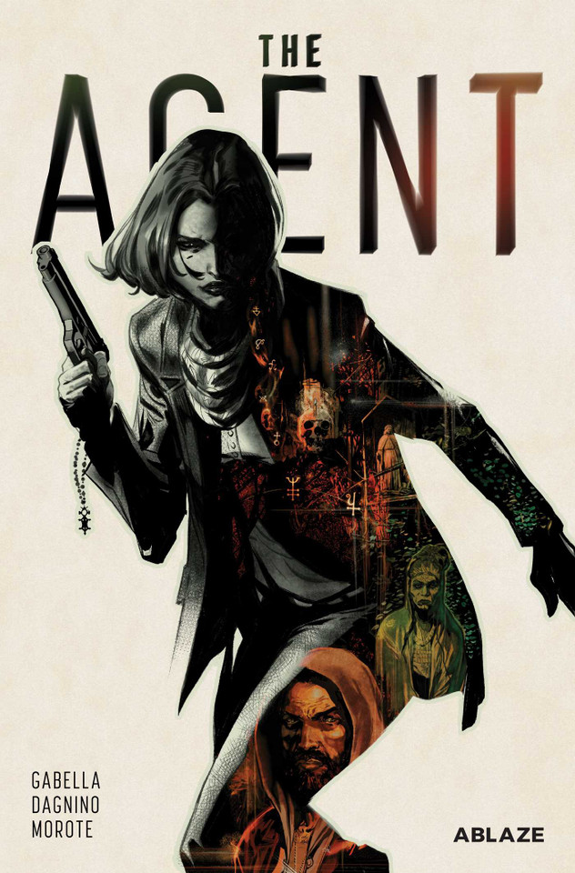 THE AGENT TP book cover by Mathieu Gabella