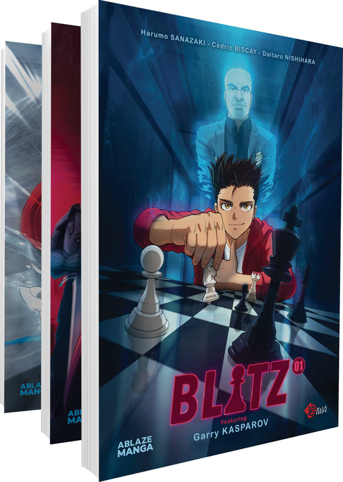 BLITZ VOL. 1-3 COLLECTED SET book cover by Cedric Biscay, Harumo Sanazaki