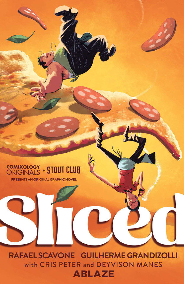 SLICED TPB book cover by Rafael Scavone