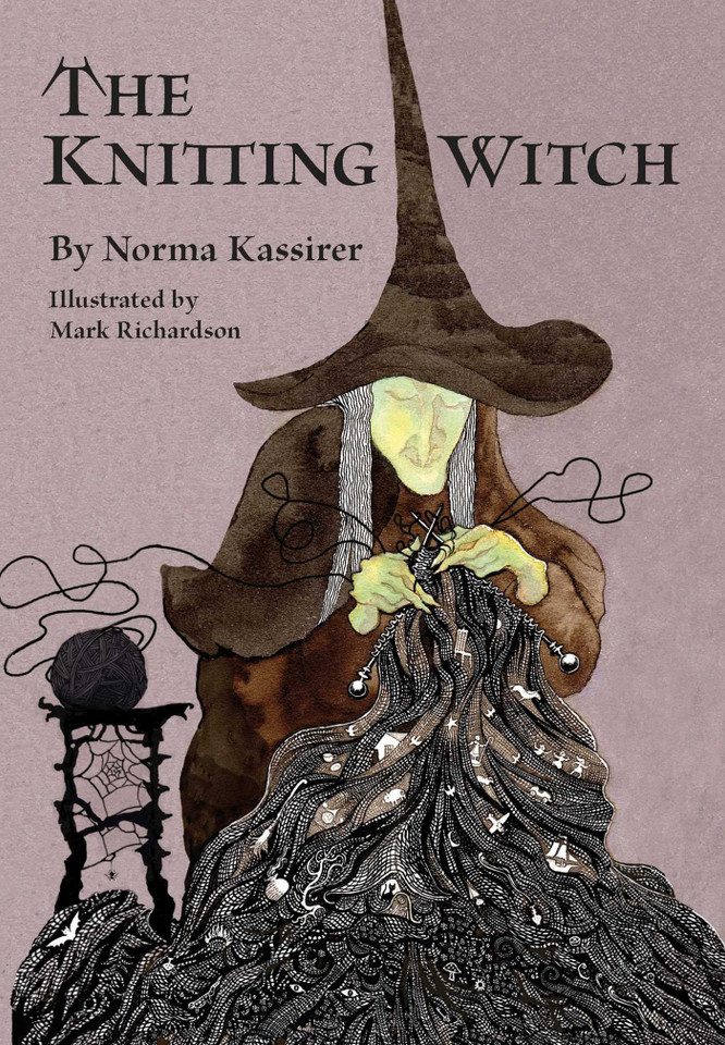 The Knitting Witch: A Spellbinding Tale of Magic and Mischief book cover by Norma Kassirer