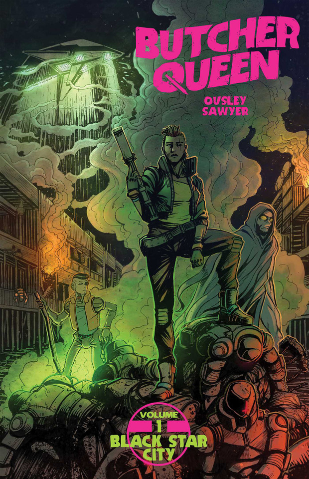 Butcher Queen: Black Star City (Butcher Queen) book cover by Jim Ousley