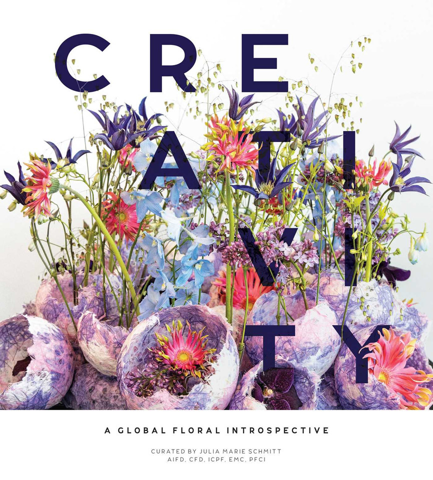 Creativity: A Global Floral Introspective book cover by Julia Marie Schmitt