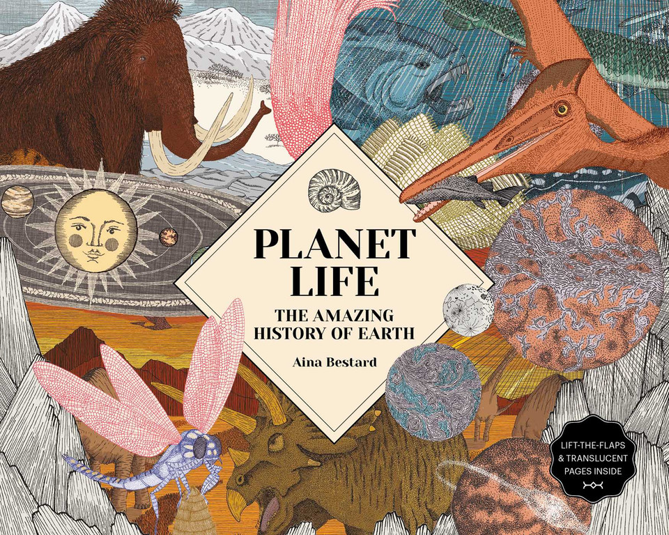 Planet Life: The Amazing History of Earth book cover by Museu de Ciències Naturals in Barcelona